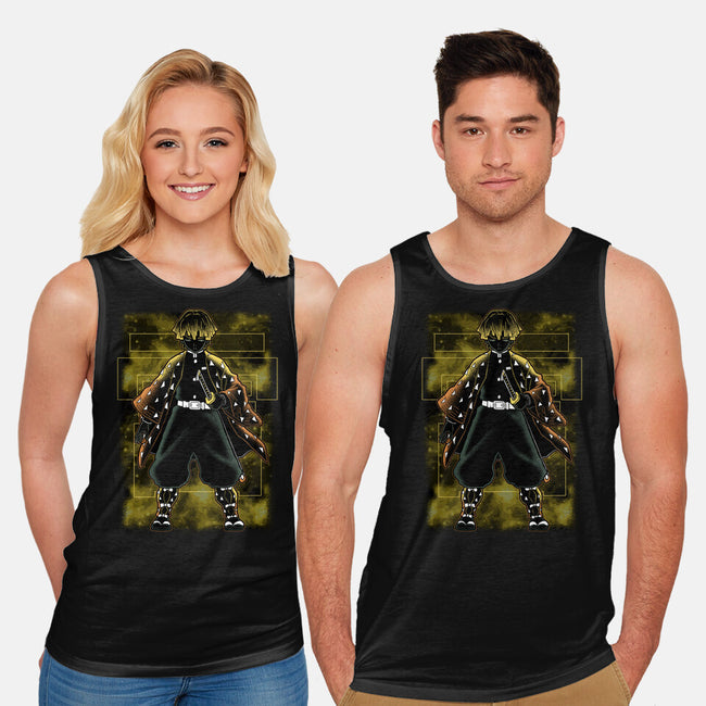 Thunder Breathing Shadow Nebula-Unisex-Basic-Tank-Astrobot Invention