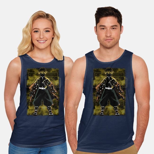 Thunder Breathing Shadow Nebula-Unisex-Basic-Tank-Astrobot Invention