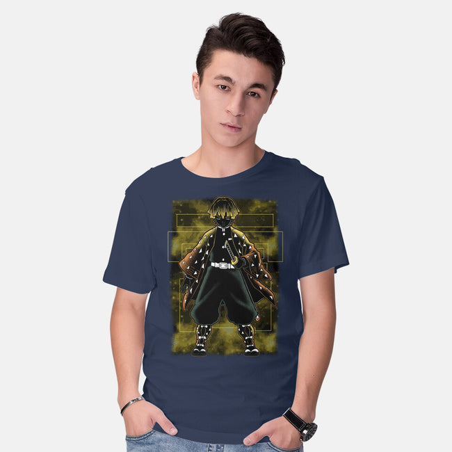 Thunder Breathing Shadow Nebula-Mens-Basic-Tee-Astrobot Invention