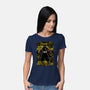 Thunder Breathing Shadow Nebula-Womens-Basic-Tee-Astrobot Invention