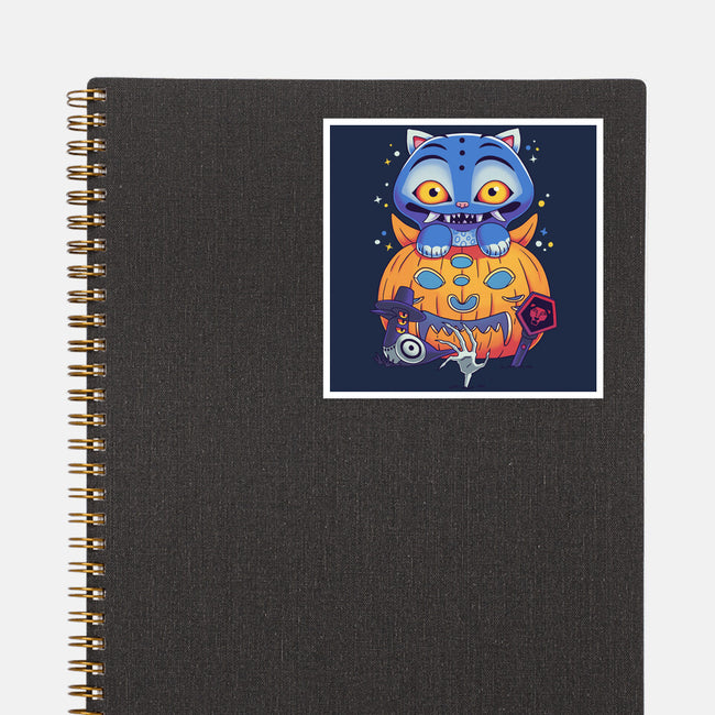 Derpy Halloween-None-Glossy-Sticker-Geekydog