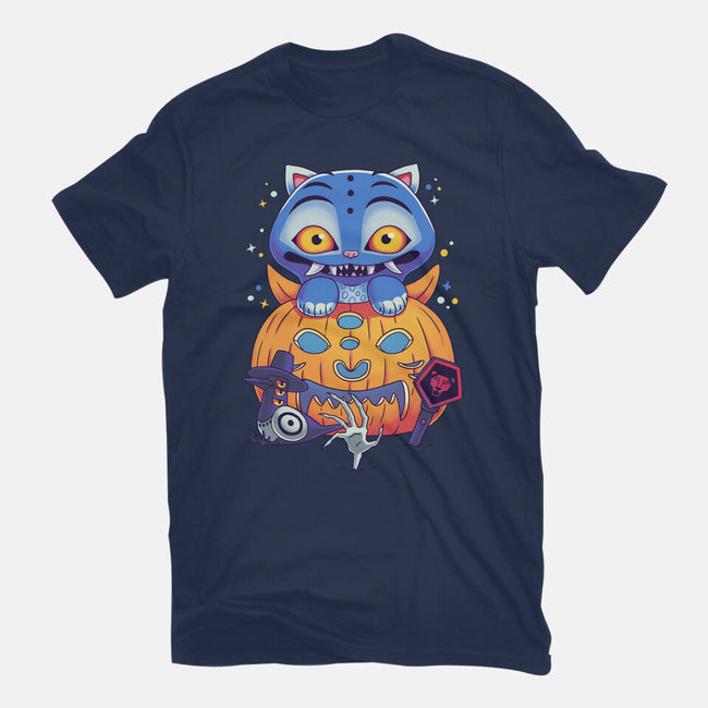 Derpy Halloween-Womens-Fitted-Tee-Geekydog