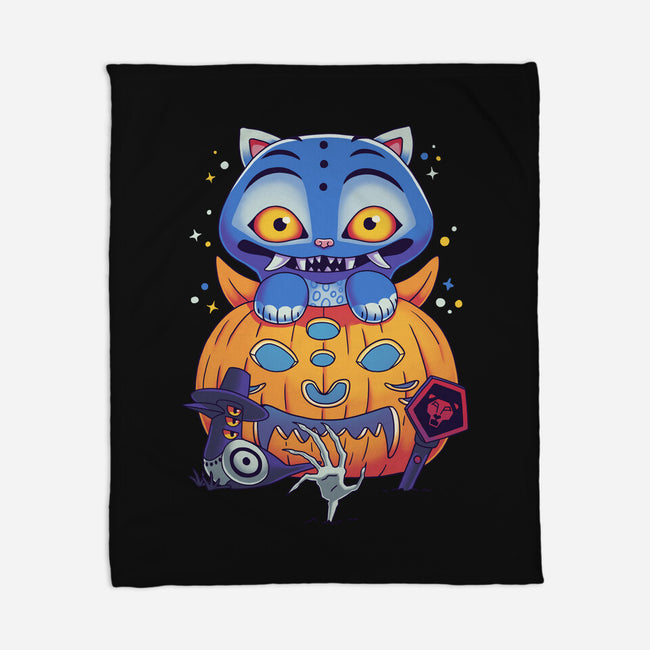 Derpy Halloween-None-Fleece-Blanket-Geekydog
