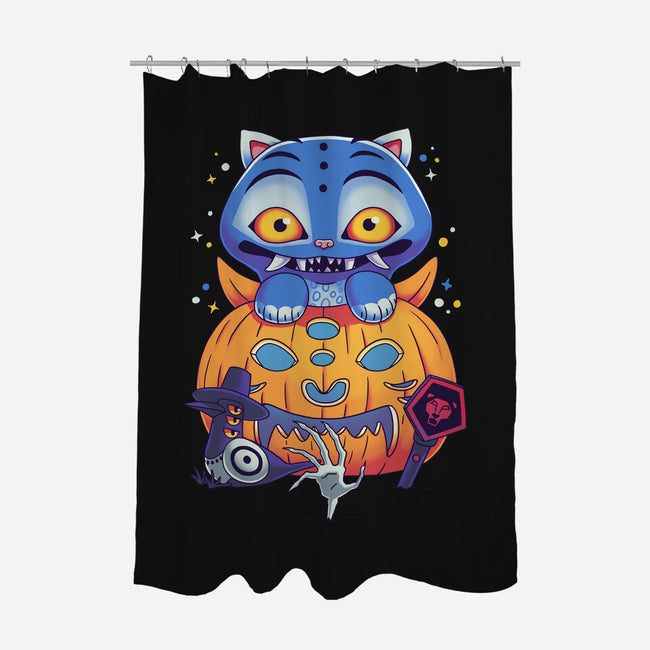 Derpy Halloween-None-Polyester-Shower Curtain-Geekydog