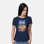 Derpy Halloween-Womens-Basic-Tee-Geekydog