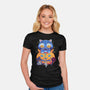 Derpy Halloween-Womens-Fitted-Tee-Geekydog