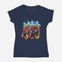 Second Genesis-Womens-V-Neck-Tee-zascanauta