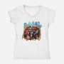 Second Genesis-Womens-V-Neck-Tee-zascanauta