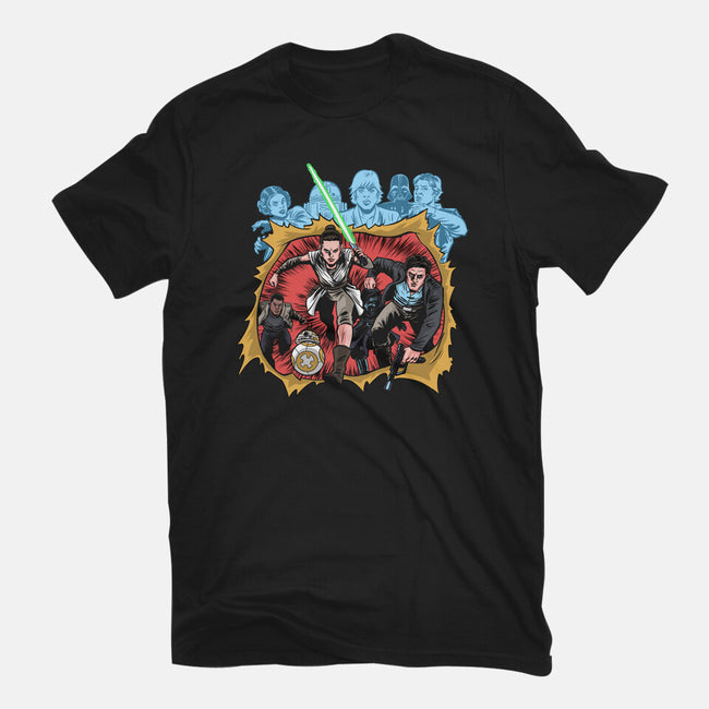 Second Genesis-Womens-Fitted-Tee-zascanauta