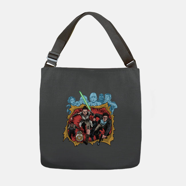Second Genesis-None-Adjustable Tote-Bag-zascanauta