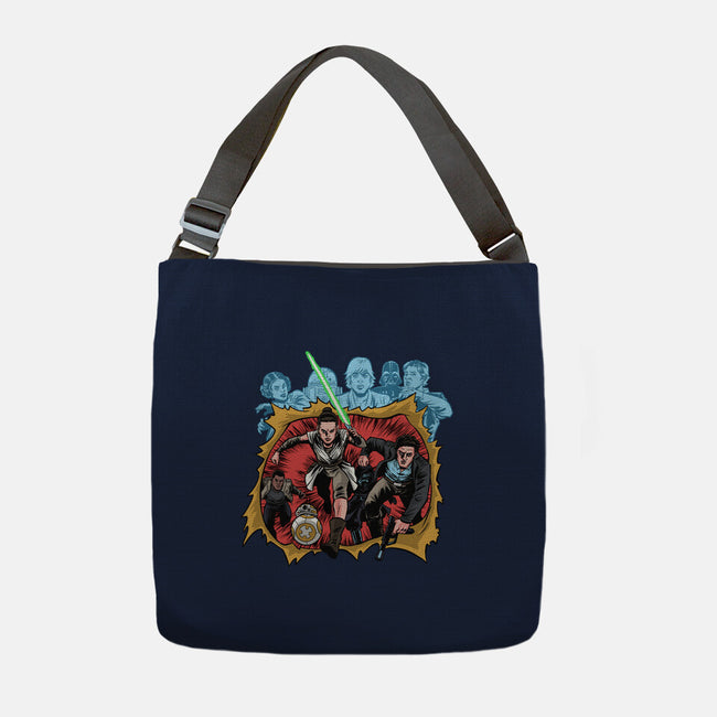 Second Genesis-None-Adjustable Tote-Bag-zascanauta
