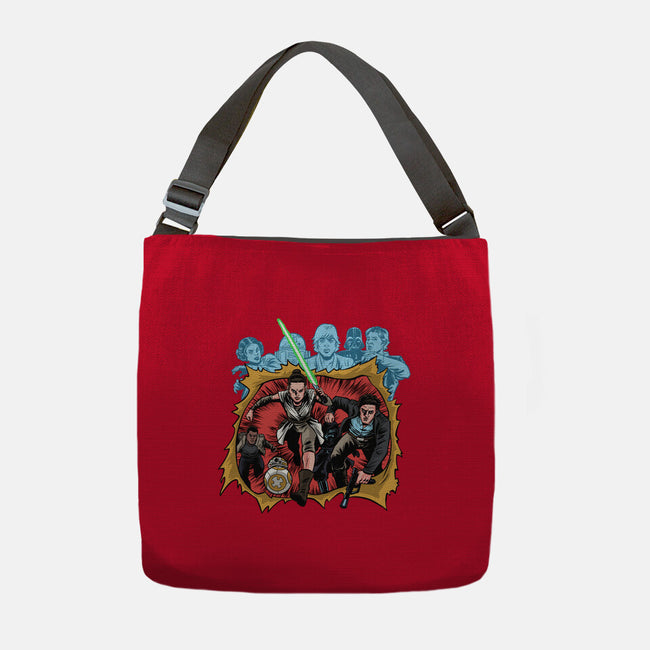 Second Genesis-None-Adjustable Tote-Bag-zascanauta