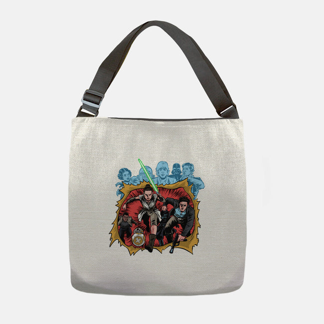 Second Genesis-None-Adjustable Tote-Bag-zascanauta