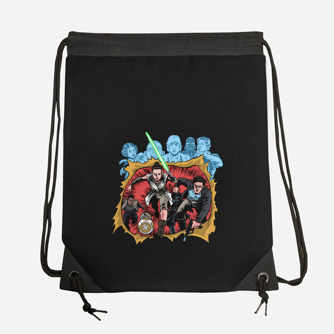 Second Genesis-None-Drawstring-Bag-zascanauta