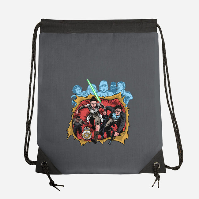 Second Genesis-None-Drawstring-Bag-zascanauta