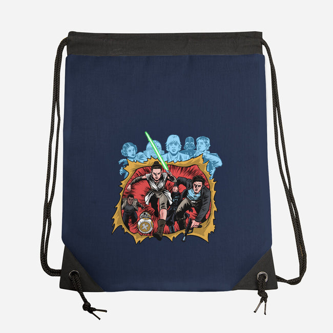 Second Genesis-None-Drawstring-Bag-zascanauta