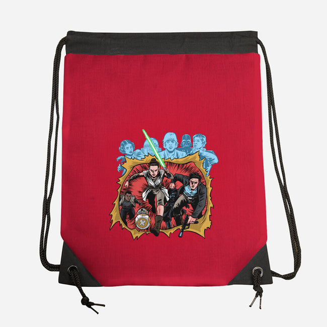 Second Genesis-None-Drawstring-Bag-zascanauta