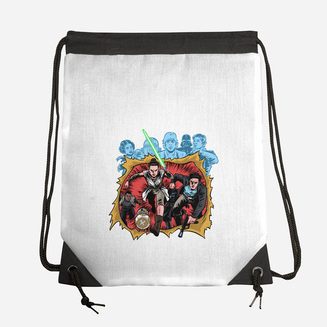 Second Genesis-None-Drawstring-Bag-zascanauta