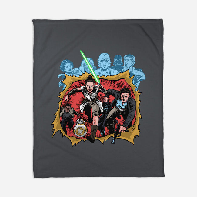 Second Genesis-None-Fleece-Blanket-zascanauta