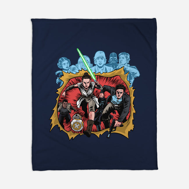 Second Genesis-None-Fleece-Blanket-zascanauta