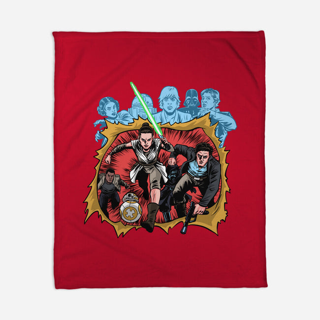 Second Genesis-None-Fleece-Blanket-zascanauta
