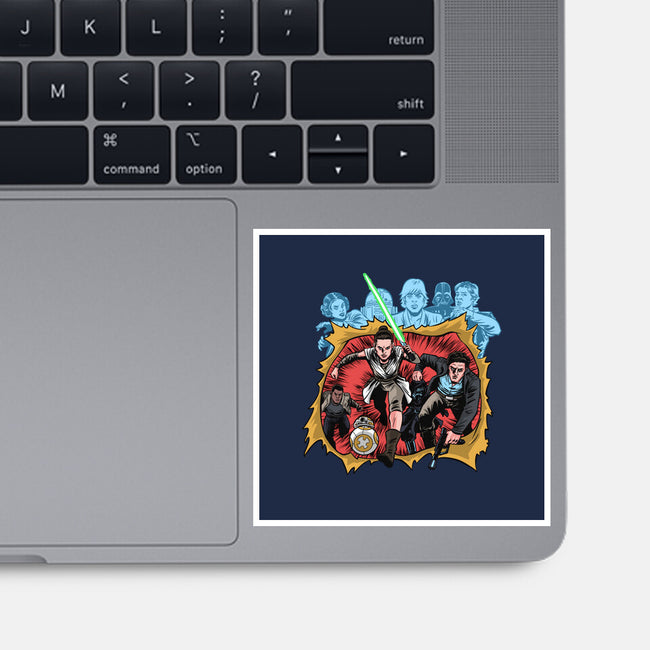 Second Genesis-None-Glossy-Sticker-zascanauta