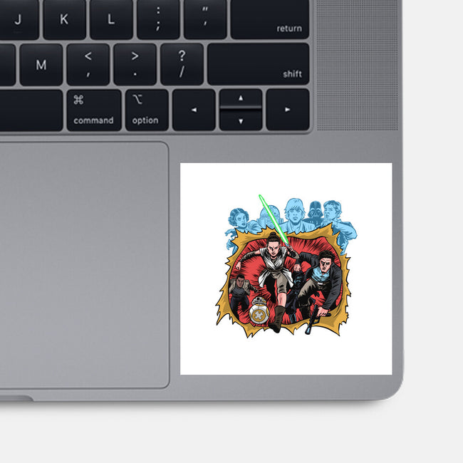 Second Genesis-None-Glossy-Sticker-zascanauta