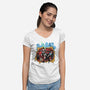 Second Genesis-Womens-V-Neck-Tee-zascanauta