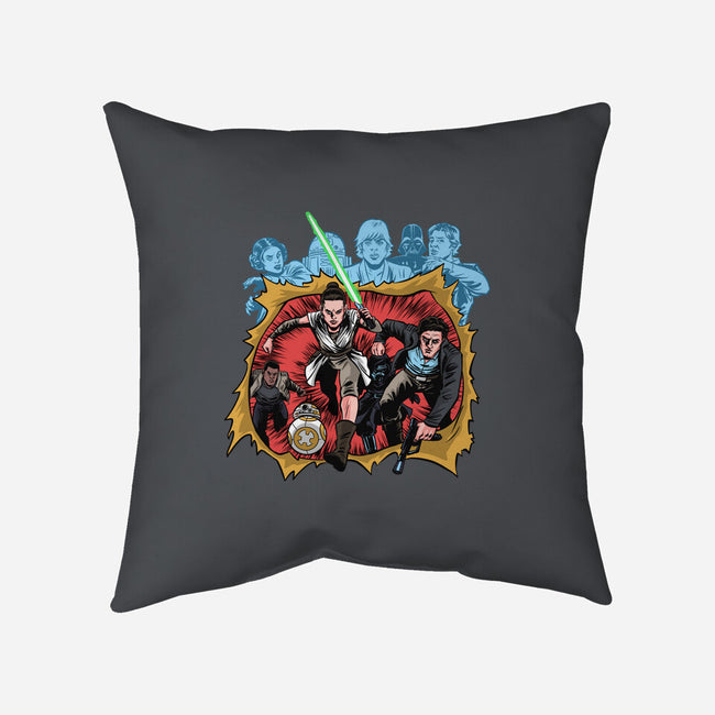 Second Genesis-None-Removable Cover w Insert-Throw Pillow-zascanauta