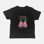 We Listen And We Don't Judge-Baby-Basic-Tee-eduely