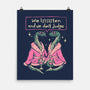 We Listen And We Don't Judge-None-Matte-Poster-eduely