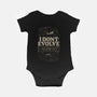 I Don't Evolve I Cocoon-Baby-Basic-Onesie-eduely