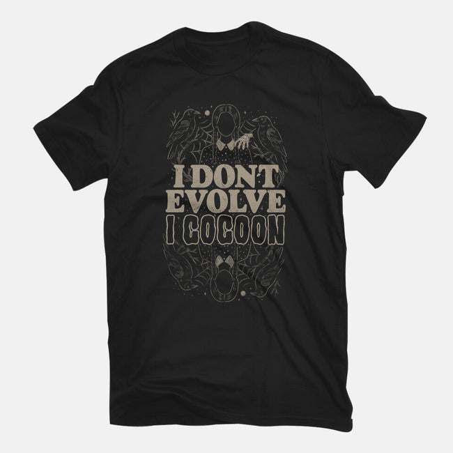 I Don't Evolve I Cocoon-Mens-Basic-Tee-eduely