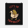 Lets Do Tomfoolery-None-Matte-Poster-koalastudio