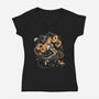 Moonlight Witch-Womens-V-Neck-Tee-Arigatees