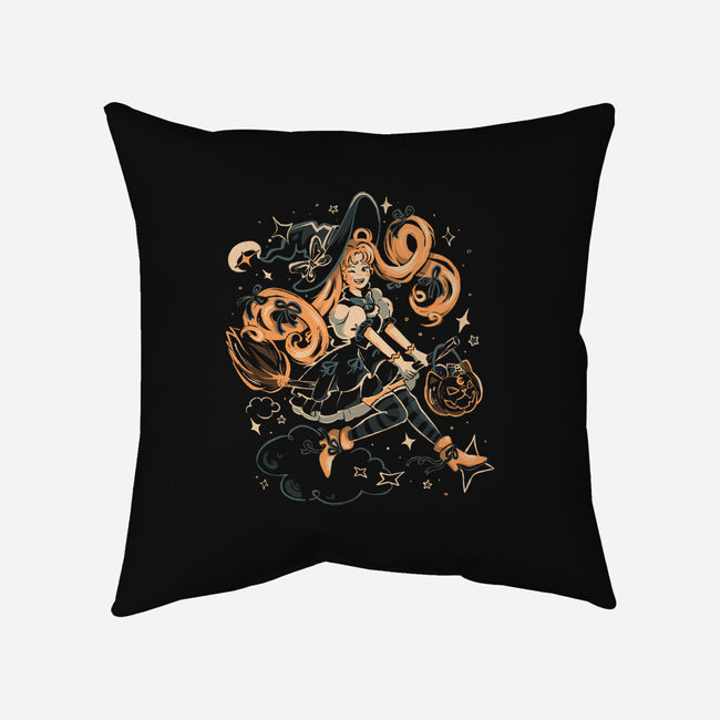 Moonlight Witch-None-Removable Cover w Insert-Throw Pillow-Arigatees