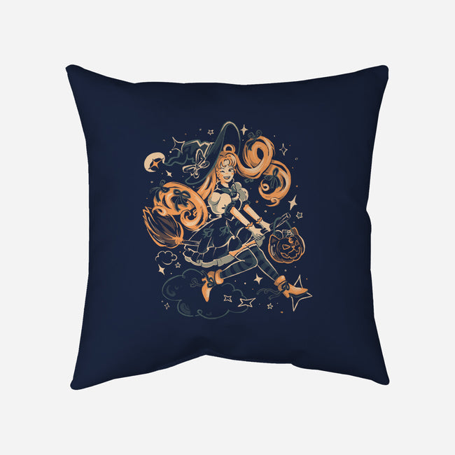 Moonlight Witch-None-Removable Cover w Insert-Throw Pillow-Arigatees