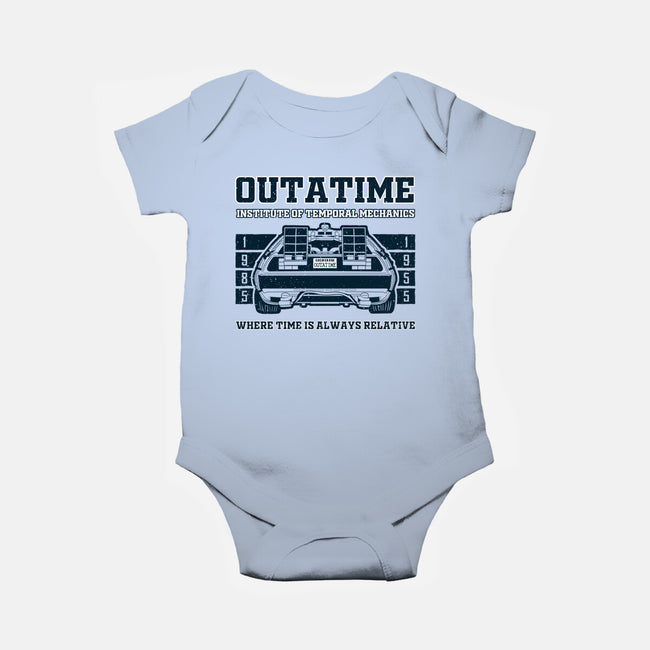 Outatime Institute-Baby-Basic-Onesie-NMdesign