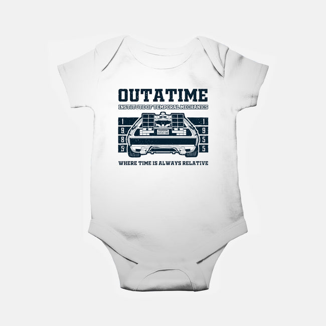 Outatime Institute-Baby-Basic-Onesie-NMdesign