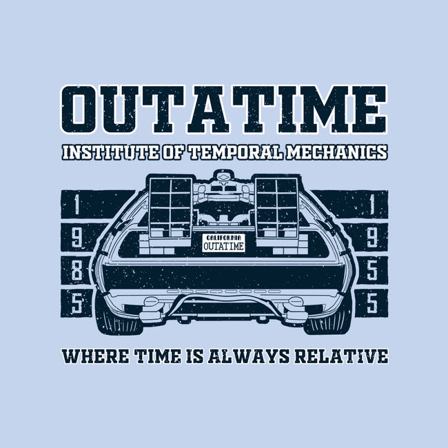 Outatime Institute-None-Polyester-Shower Curtain-NMdesign