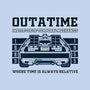 Outatime Institute-None-Polyester-Shower Curtain-NMdesign