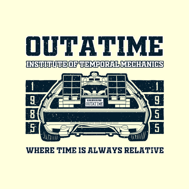Outatime Institute-None-Polyester-Shower Curtain-NMdesign