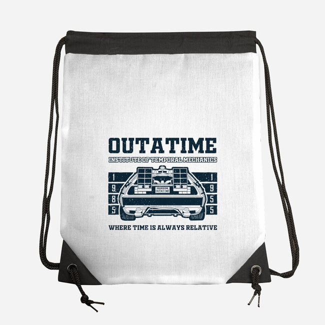 Outatime Institute-None-Drawstring-Bag-NMdesign