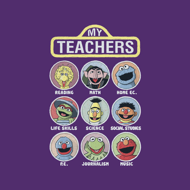 My Teachers Were Puppets-Womens-Basic-Tee-NMdesign