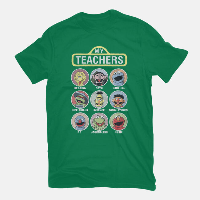 My Teachers Were Puppets-Mens-Premium-Tee-NMdesign