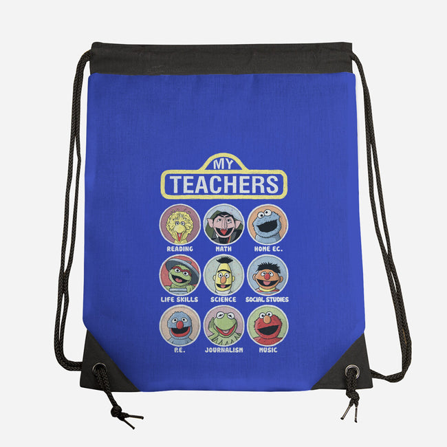 My Teachers Were Puppets-None-Drawstring-Bag-NMdesign