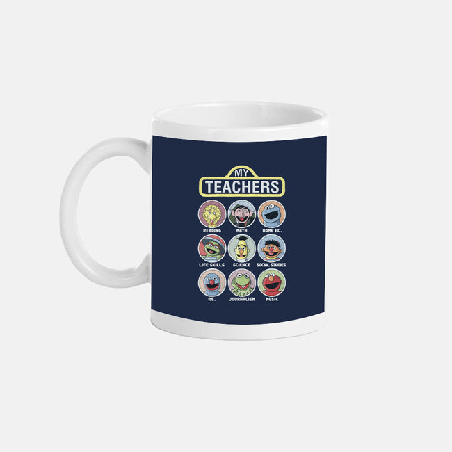 My Teachers Were Puppets-None-Mug-Drinkware-NMdesign