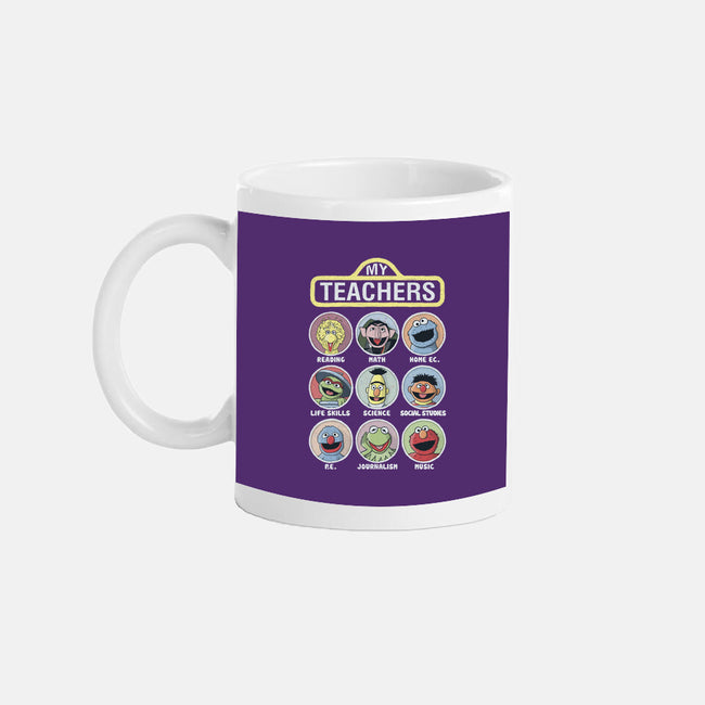 My Teachers Were Puppets-None-Mug-Drinkware-NMdesign