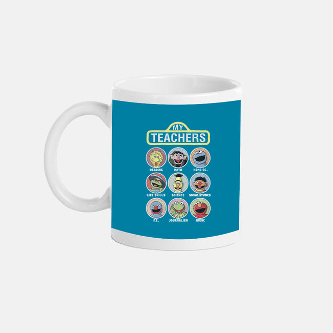 My Teachers Were Puppets-None-Mug-Drinkware-NMdesign
