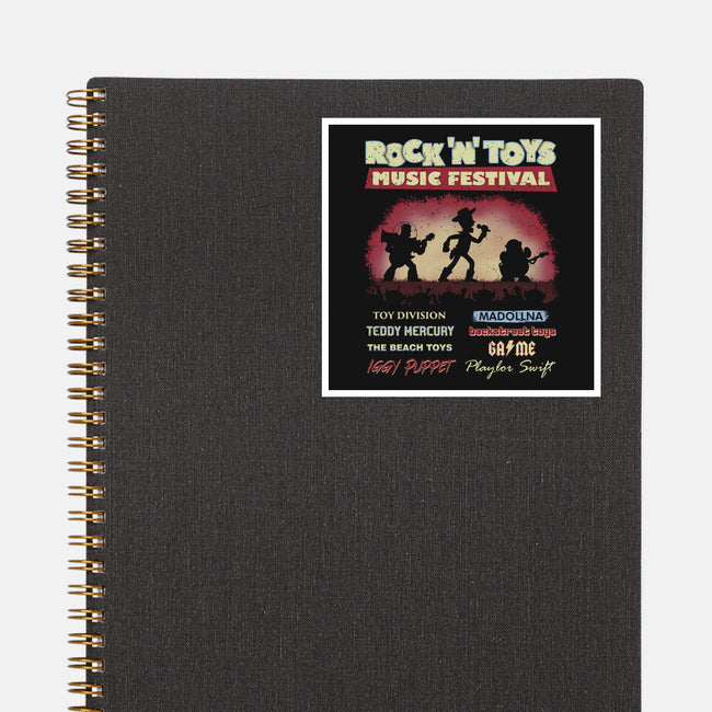 Rock N Toys Music Festival-None-Glossy-Sticker-NMdesign